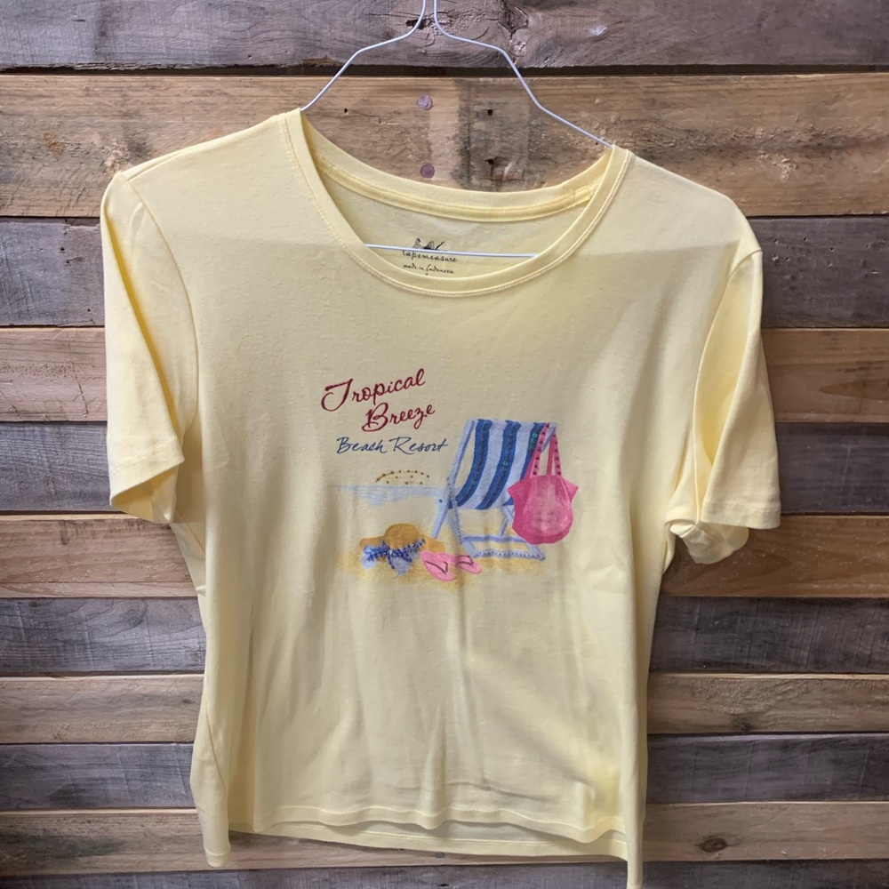 Womens Size Large Nautical Theme Top